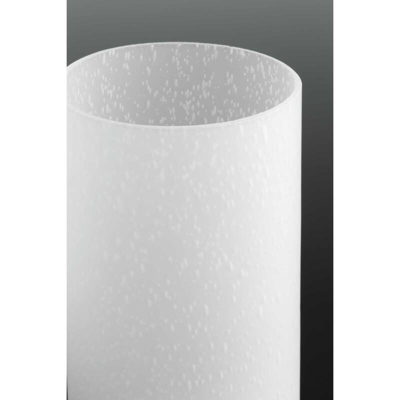 Progress Lighting Hawthorne Single Light 8" Post Lights with Etched