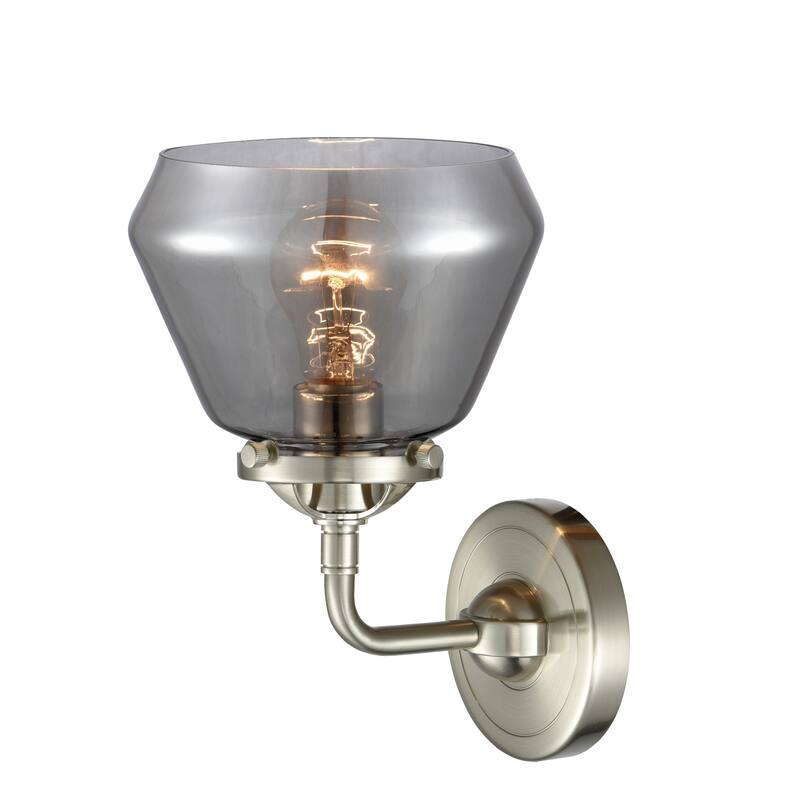 Innovations Lighting Fulton Single Light 9" Tall Bathroom Sconce