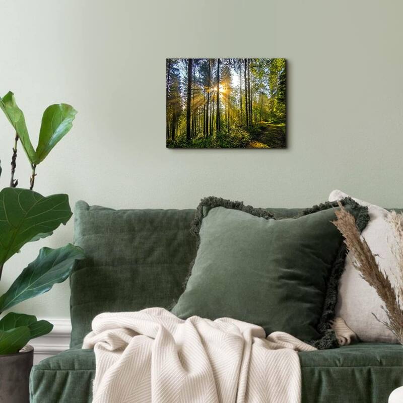 Nature Forest Canvas Wall Art