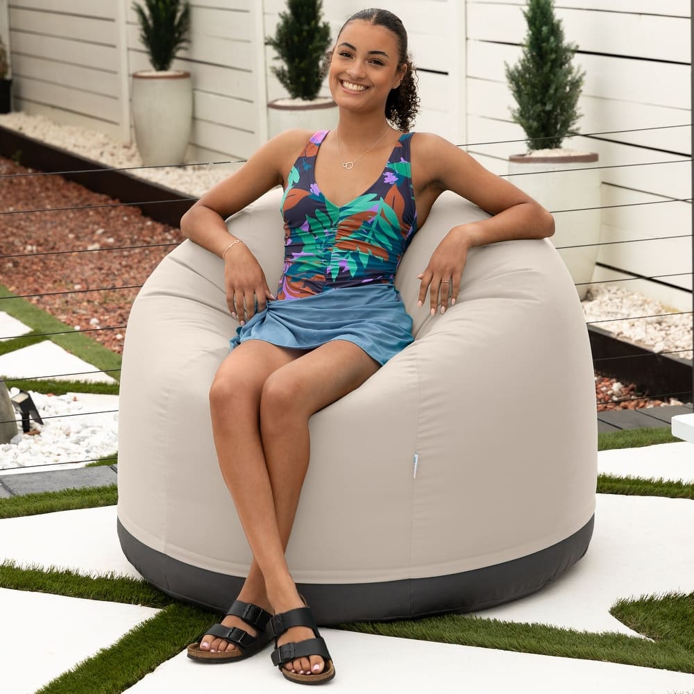 Jaxx Palmetto Sunbrella Bean Bag Patio Chair