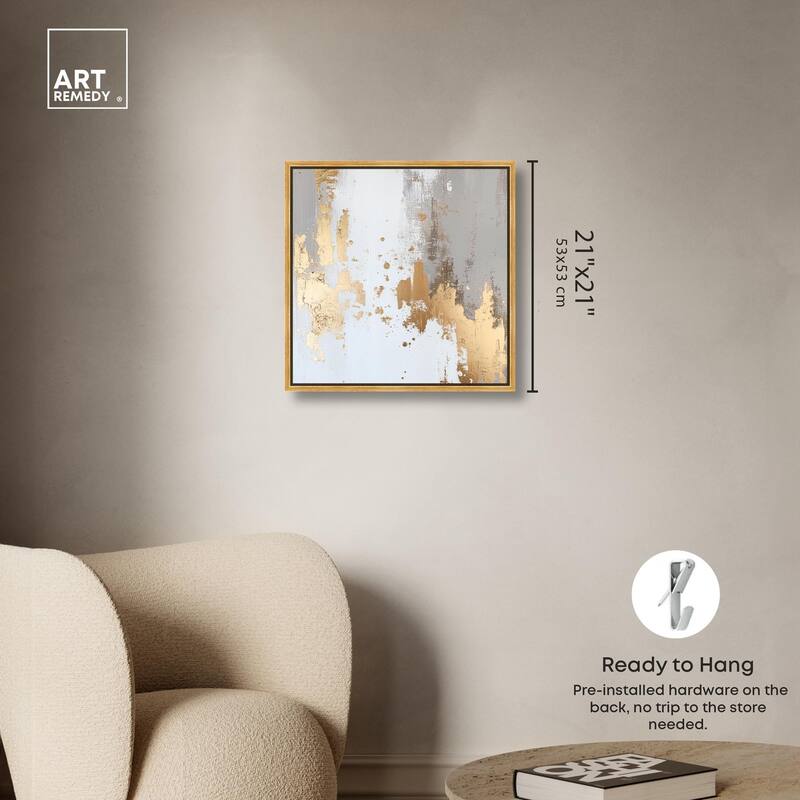 Ghostly Glimmer II Canvas by Art Remedy