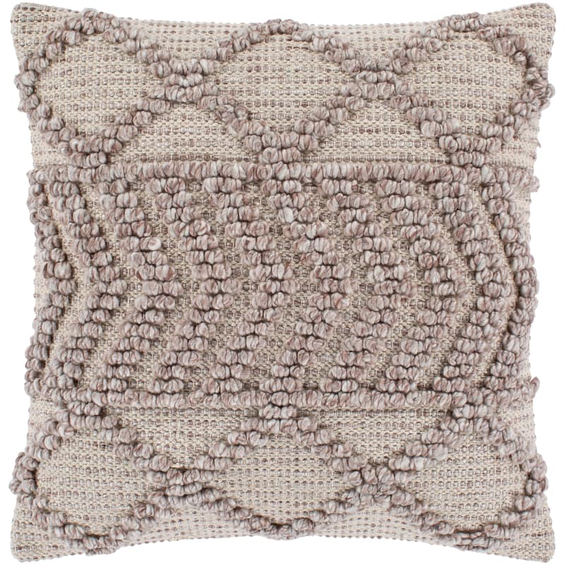 Temel Bohemian Hand-woven Geometric Pillow