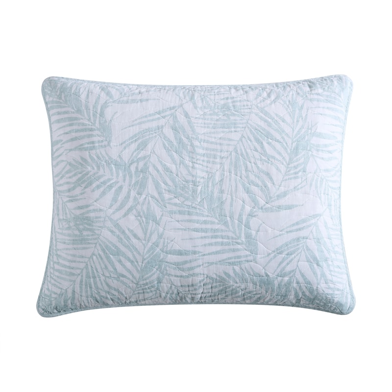 Tommy Bahama Palmday Cotton Reversible Quilt Set