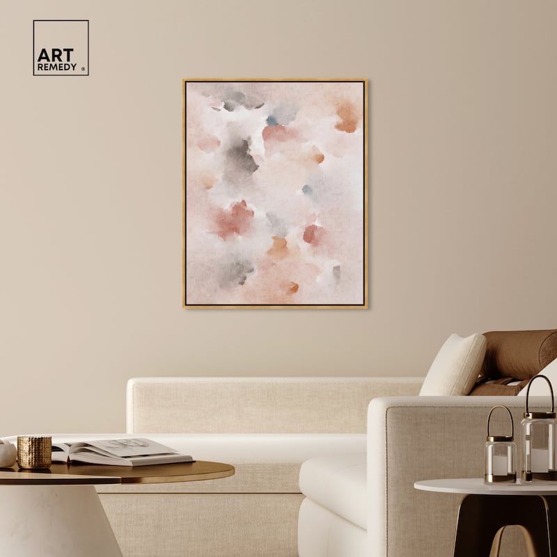 Art Remedy Cocadas Confectionery Framed Watercolor Boho Abstracts