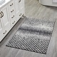 preview thumbnail 25 of 123, Better Trends 100% Micro Polyester Knitted Bathroom Rugs - Casablanca Collection with Chevron Pattern, Machine Washable Bath Mat 30" x 50" Rectangle - Gray