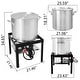 Creole Feast SBK1001, 100 QT Seafood Boiling Kit with Strainer, 100,000 ...