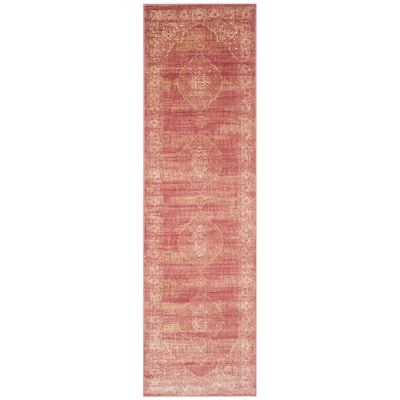SAFAVIEH Vintage Flossie Oriental Distressed Viscose Rug
