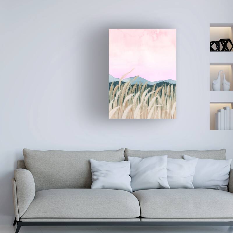 (TARGET EXCLUSIVE) Grace Popp 'Wheaten Dawn I' Canvas Art