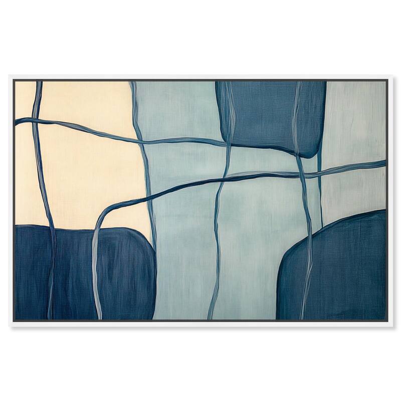 Convergence Canvas by Art Remedy - White - 36" x 24"