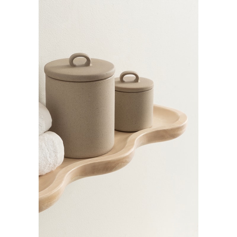 Kate and Laurel Alezar Wood Shelf Set