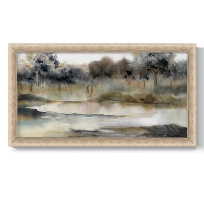 Serene River Premium Framed Canvas- Ready to Hang