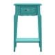 preview thumbnail 26 of 25, Daniella 1-Drawer Wood Storage Accent End Table by iNSPIRE Q Bold