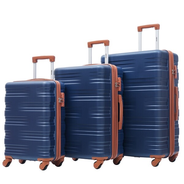 Modern Hardshell Luggage Sets 3 Pcs Spinner Suitcase with TSA Lock Lightweight 20 24 28 On Sale Bed Bath Beyond 39086439