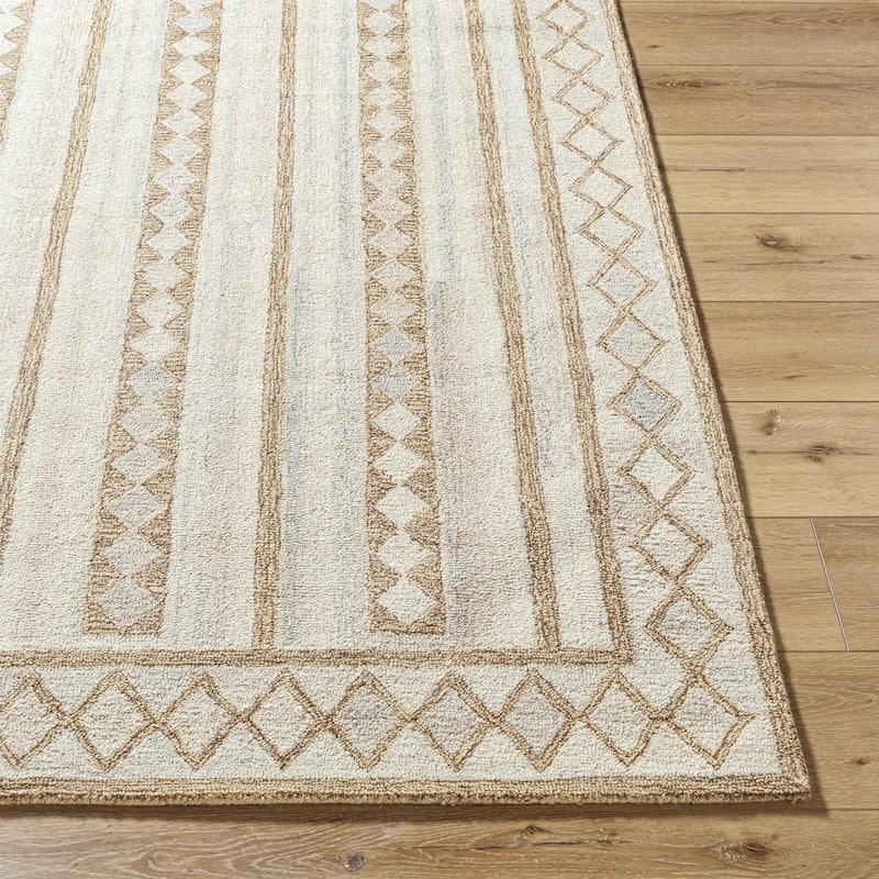 Livabliss Bohemian & Eclectic Bournemouth Diamond Area Rug