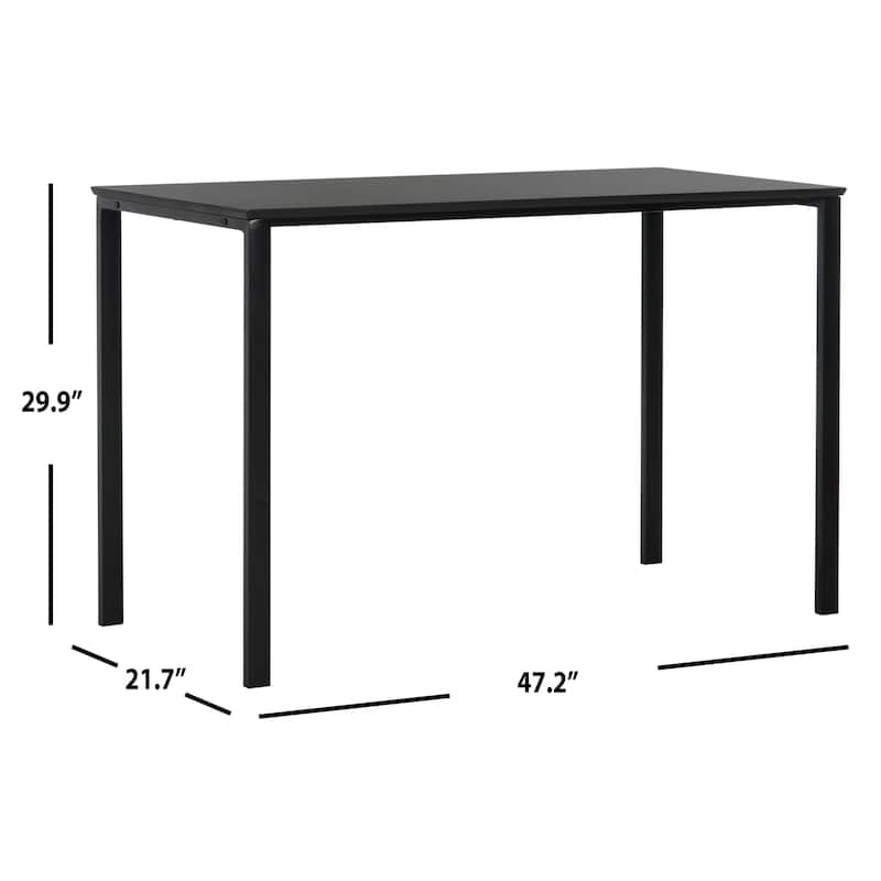 SAFAVIEH Twyla 47-inch Black Writing Desk