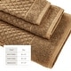 preview thumbnail 77 of 197, Linery & Co. Cotton Diamond Waffle Texture Bath Towels