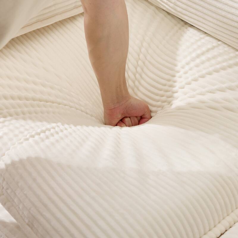 Chenille Upholstered Cloud Loveseat, Modular Sectional 2-Seater Sofa, Lounge Sofa Chair with Cushions & 2 Throw Pillows