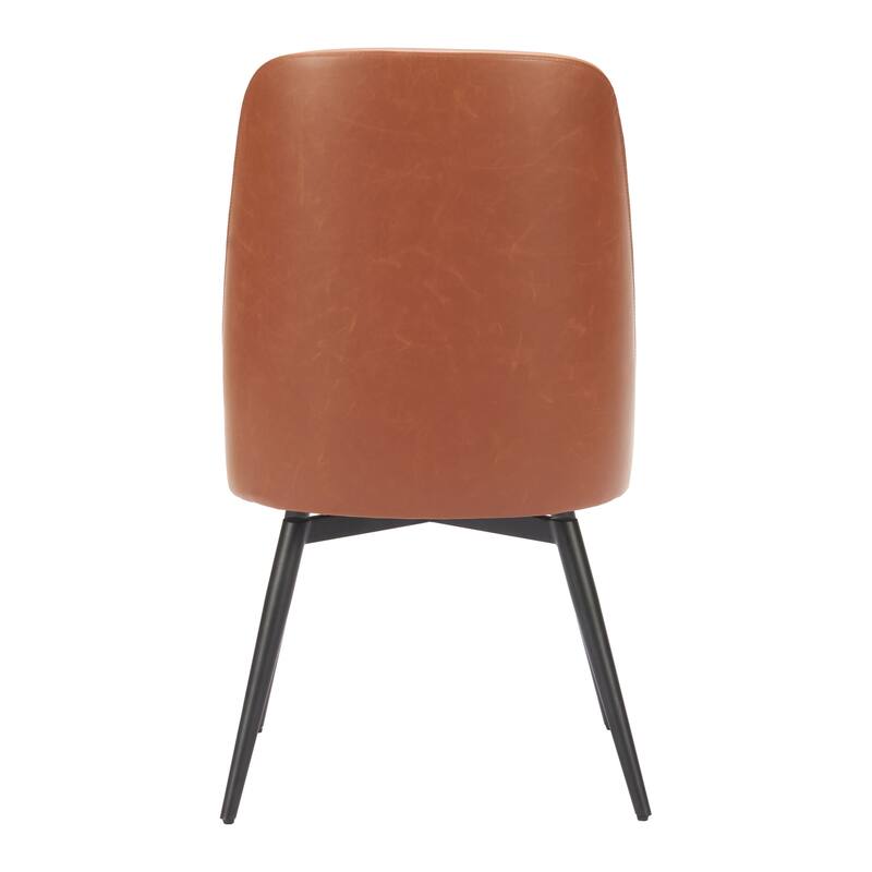 Keppel Swivel Dining Chair Brown
