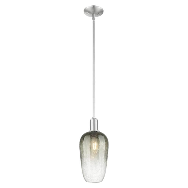 Innovations Lighting Downtown Urban - Brookhaven Flute - 1 Light 7" Stem Hung Mini Pendant