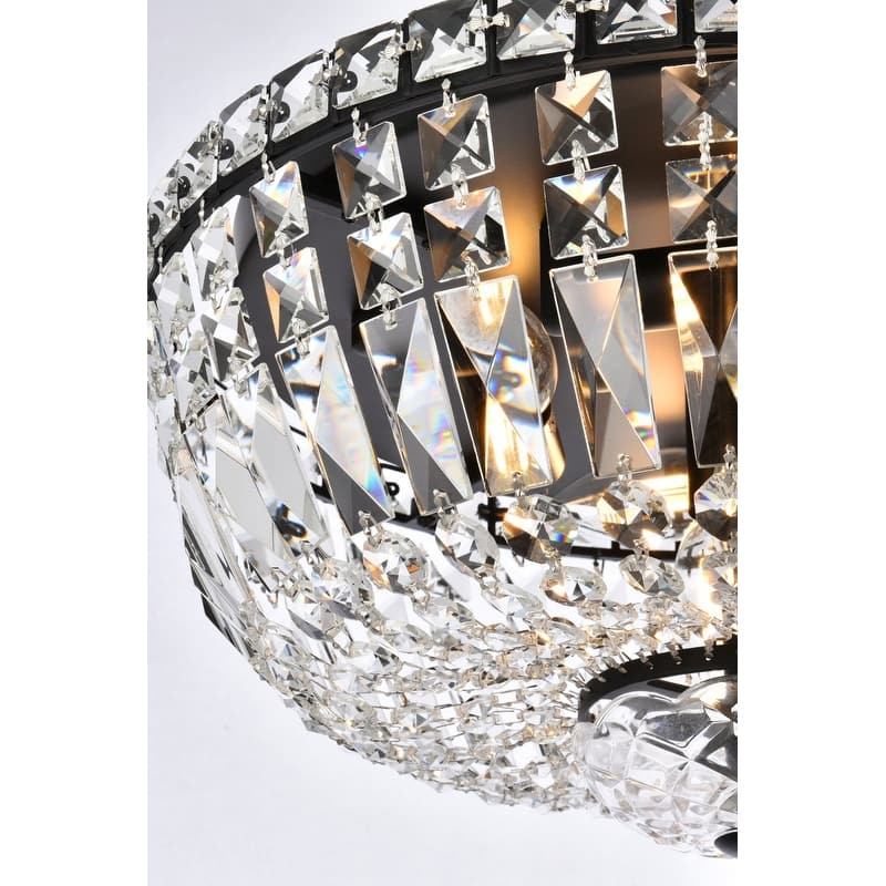 Noah 6-light 16-inch Flush-Mount Chandelier - 16 Inch