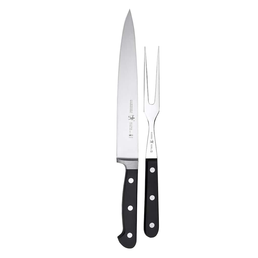 Henckels CLASSIC 2-pc Carving Set - Stainless Steel