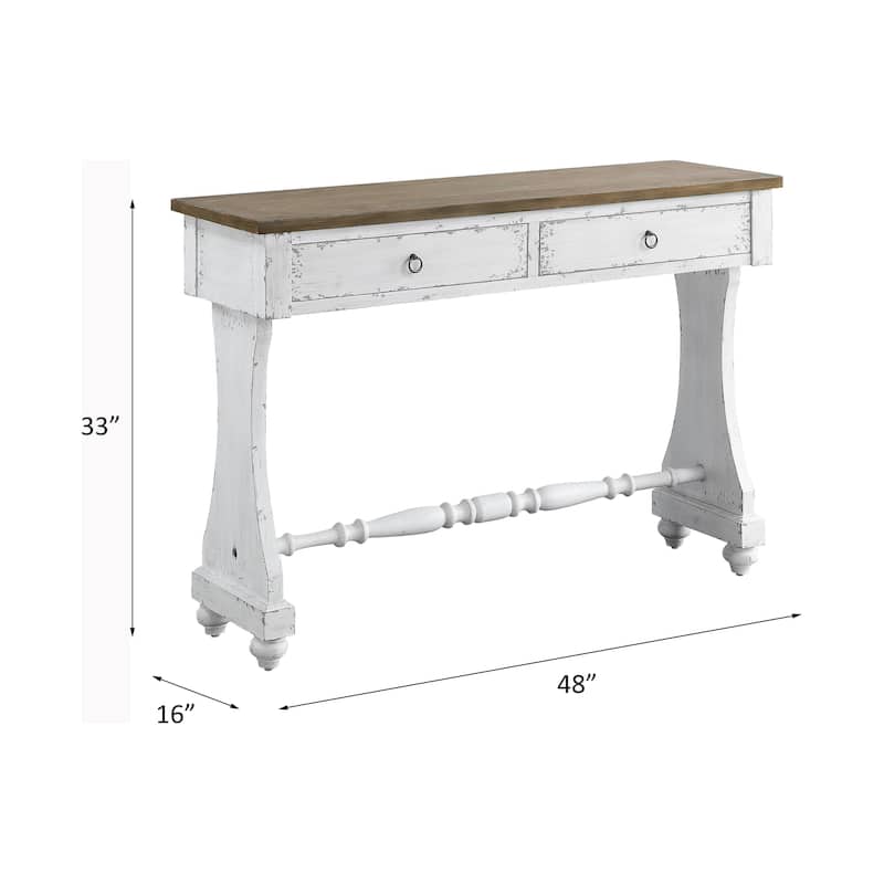 Console Table - White
