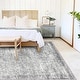 preview thumbnail 53 of 65, Washable Vintage Floral Area Rug Non-Slip Thin Rug for Living Room, Bedroom, Kitchen and Bath Machine Washable Indoor Pet Rugs