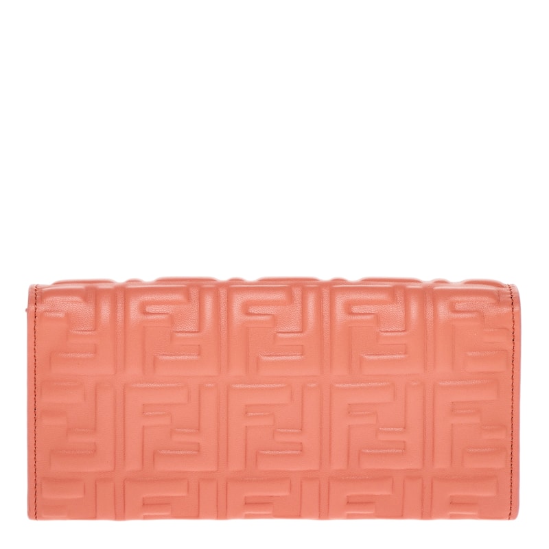 Fendi Baguette Continental Wallet with Chain