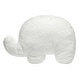 preview thumbnail 4 of 4, Lambs & Ivy Patchwork Jungle Pillow Plush White Elephant Stuffed Animal Toy