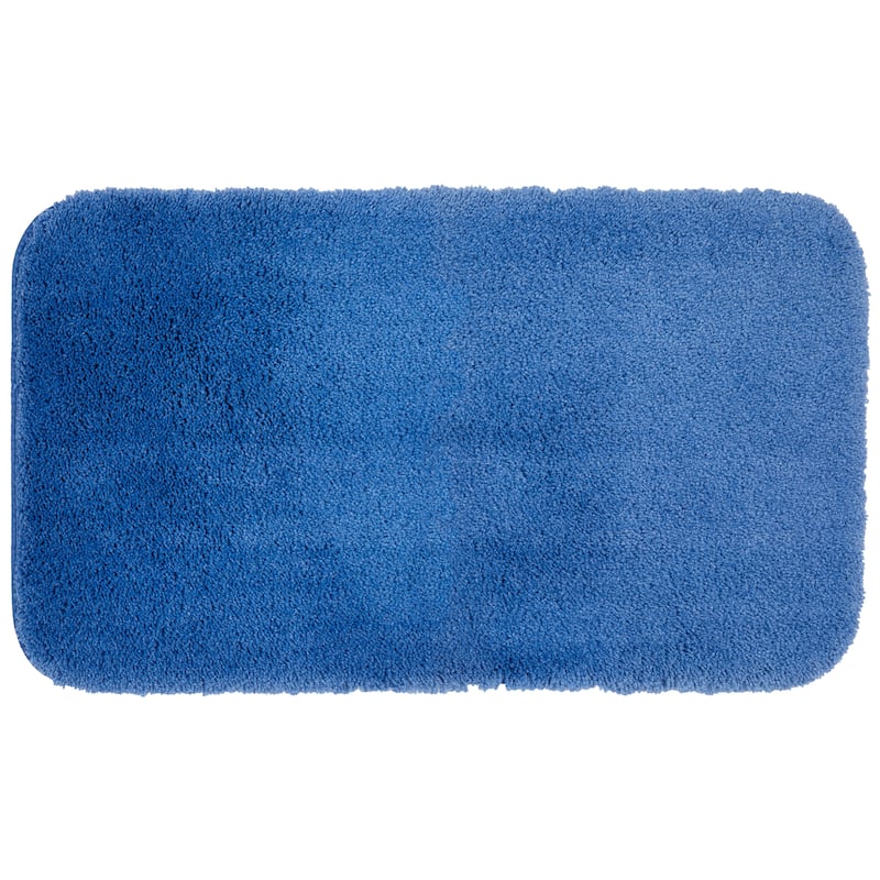 Mohawk Home Pure Perfection Solid Patterned Bath Rug - 1'5" x 2' - Blue