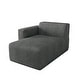 preview thumbnail 38 of 62, Modern No Assembly Required Sectional Chaise Lounge Side Sofa