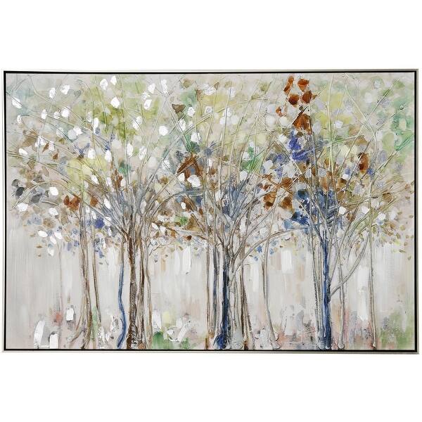 Tree Canvas Background Spring Yuno Spring Trees - Wall Art on Canvas and Framed - Bed Bath & Beyond ...