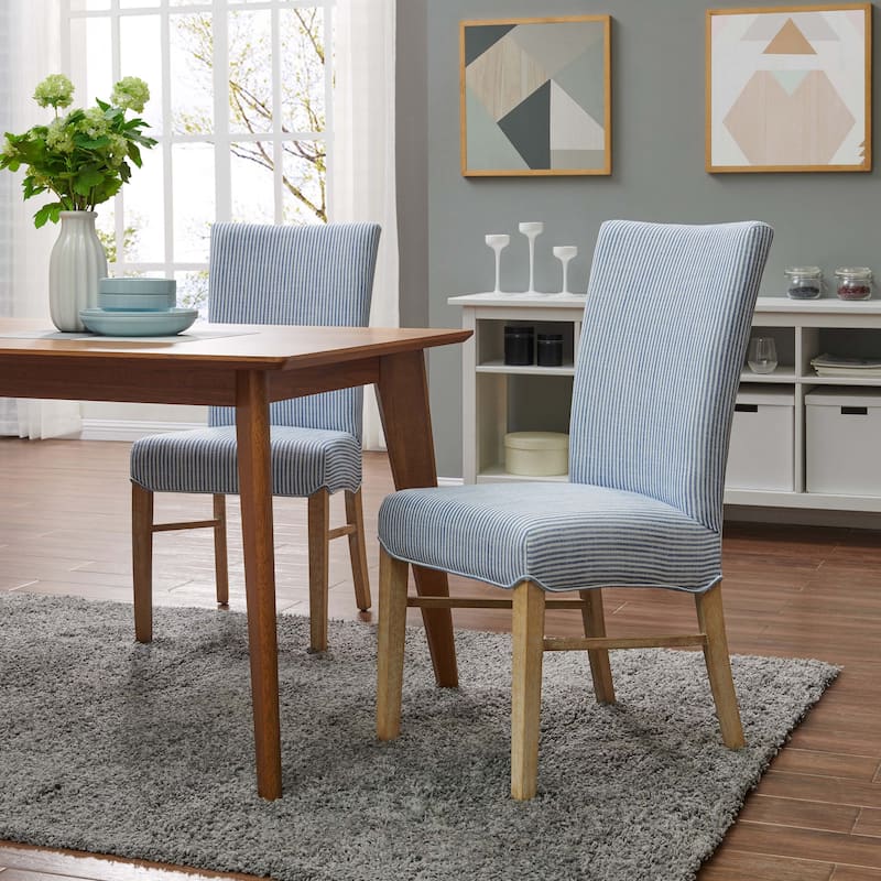 NPD Furniture Milton Fabric Chair (Set of 2)