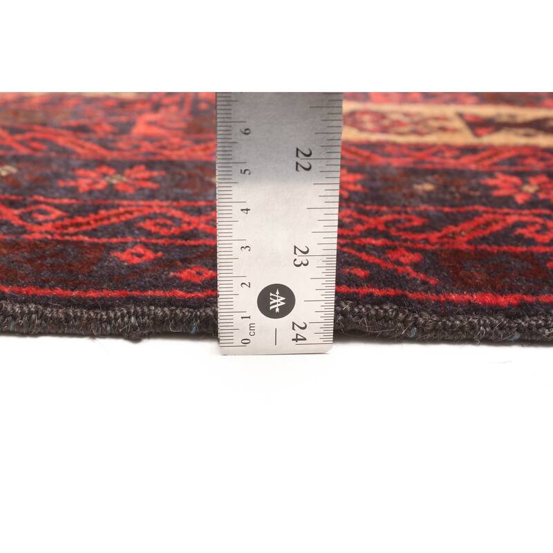 ECARPETGALLERY Hand-knotted Teimani Light Brown Wool Rug - 3'1 x 4'7