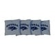 preview thumbnail 1 of 1, Nevada Wolf Pack Gray Cornhole Bags All-Weather Resin Filled