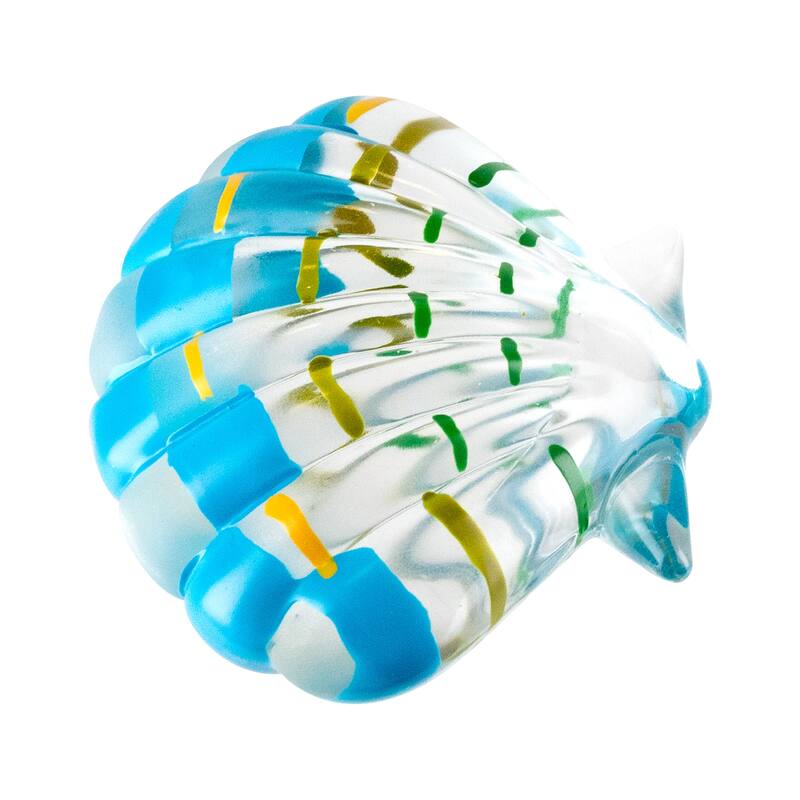 Cotton Candy Under the Sea Crystal Oyster Decoration - 2.25"