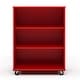 preview thumbnail 17 of 17, Tot Mate Open Single Sided Mobile Storage Locker, Write-on Wipe-off Markerboard Back, 48H