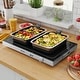 preview thumbnail 8 of 11, Costway 1/2/3/4/ PCS Electric Warming Tray with Adjustable Temperature
