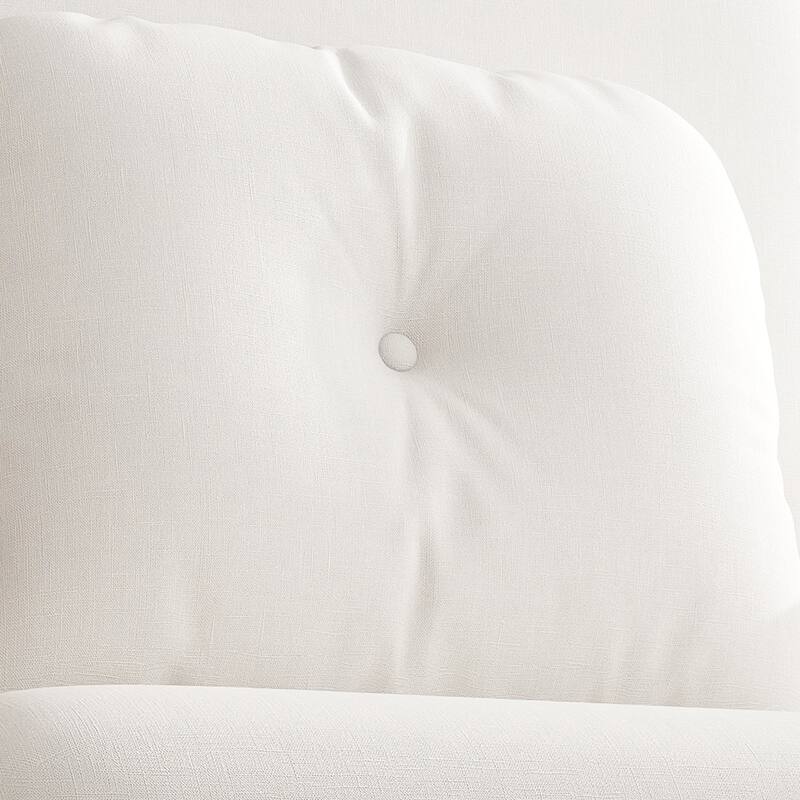 Roomfitters 3 in 1 Folding Sofa Bed Chair, 5 Position Adjustable Sleeper with Pillow for Living Room, Bedroom or Office, White