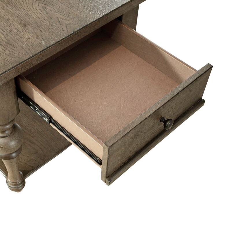 Americana Farmhouse Dusty Taupe 3 Piece Cocktail Table Set