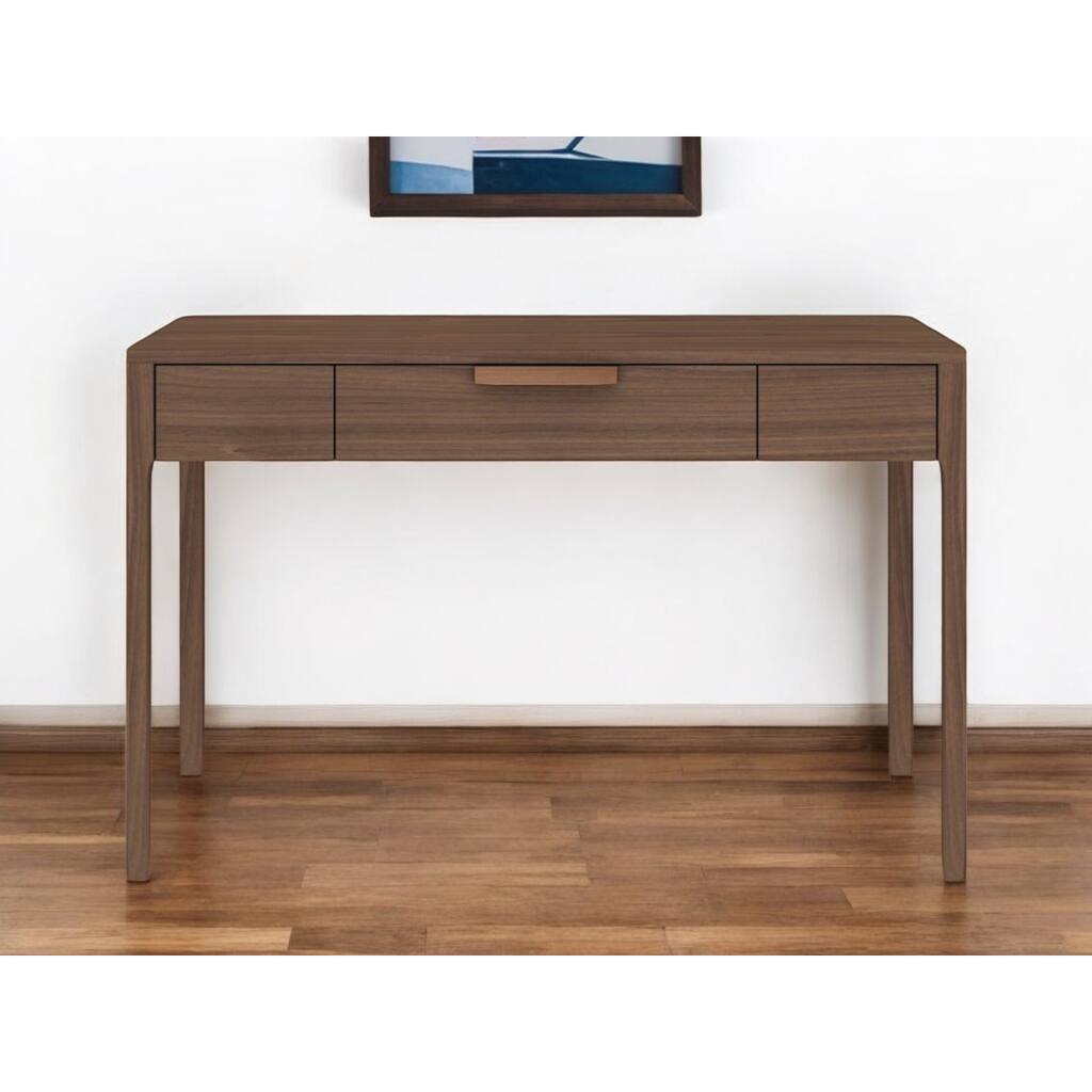 HomeRoots 47" Brown Wood Computer Desk