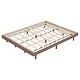 preview thumbnail 4 of 7, Wooden Queen Platform Bed Frame for Kids Teens Adults, Queen Size Bedframe with Solid Wood Slats Support, Not Included Headboard
