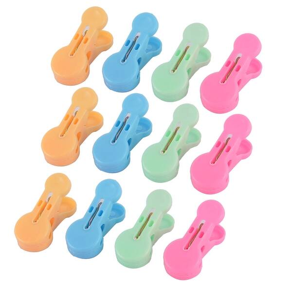 Home Plastic Laundry Clothes Drying Peg Clip Clothespin Assorted Color