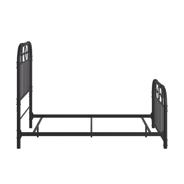 Kendal Black Metal Bed by Inspire Q Classic Full