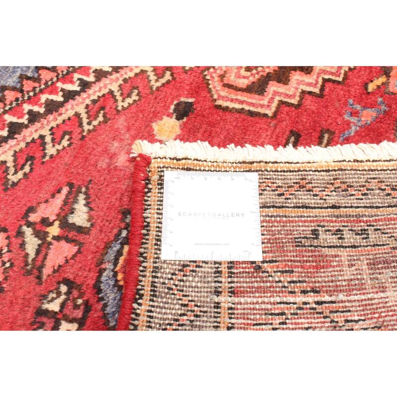 ECARPETGALLERY Hand-knotted Andelz Red Wool Rug - 4'5 x 6'7