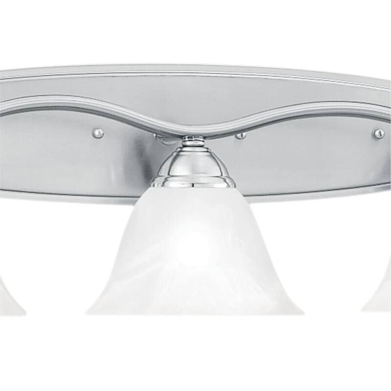 Prestige 17-inch Wide 2-Light Vanity Light in Brushed Nickel