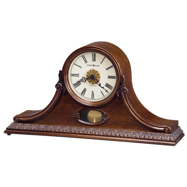 slide 3 of 2, Howard Miller Andrea 81st Anniversary Chiming Mantel Clock Cherry