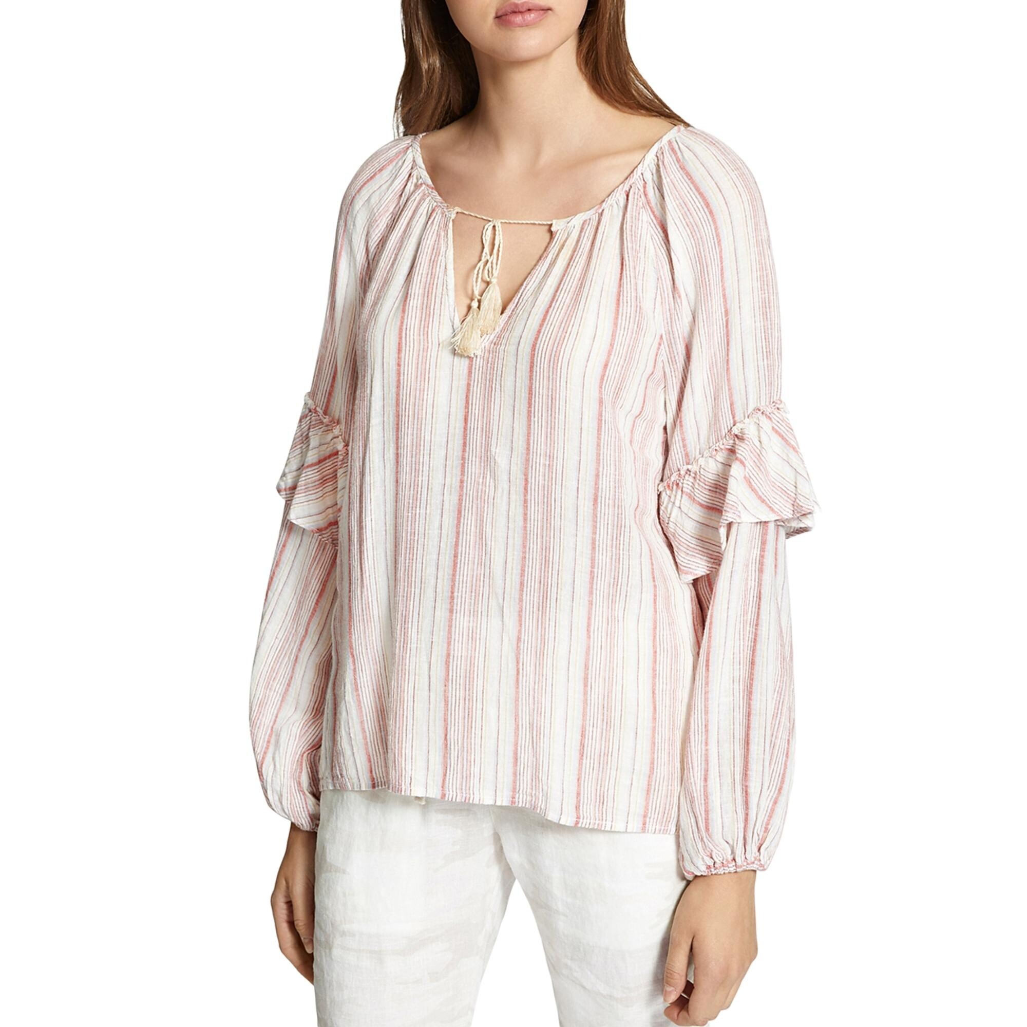 sanctuary soak up the sun peasant top
