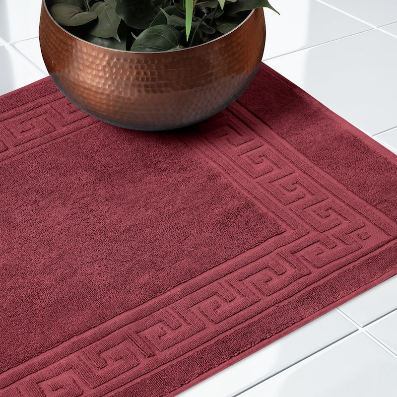Superior Plush & Absorbent 900 GSM Cotton Bath Mat - (Set of 2)