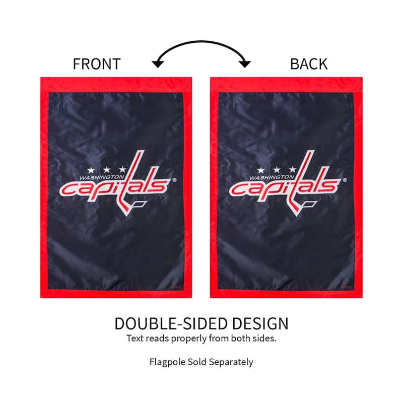 Vegas Golden Knights, Suede Garden Flag Justin Patten